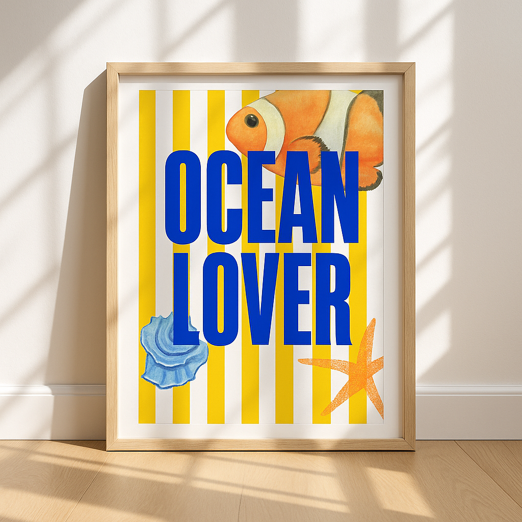 Ocean Lover Print