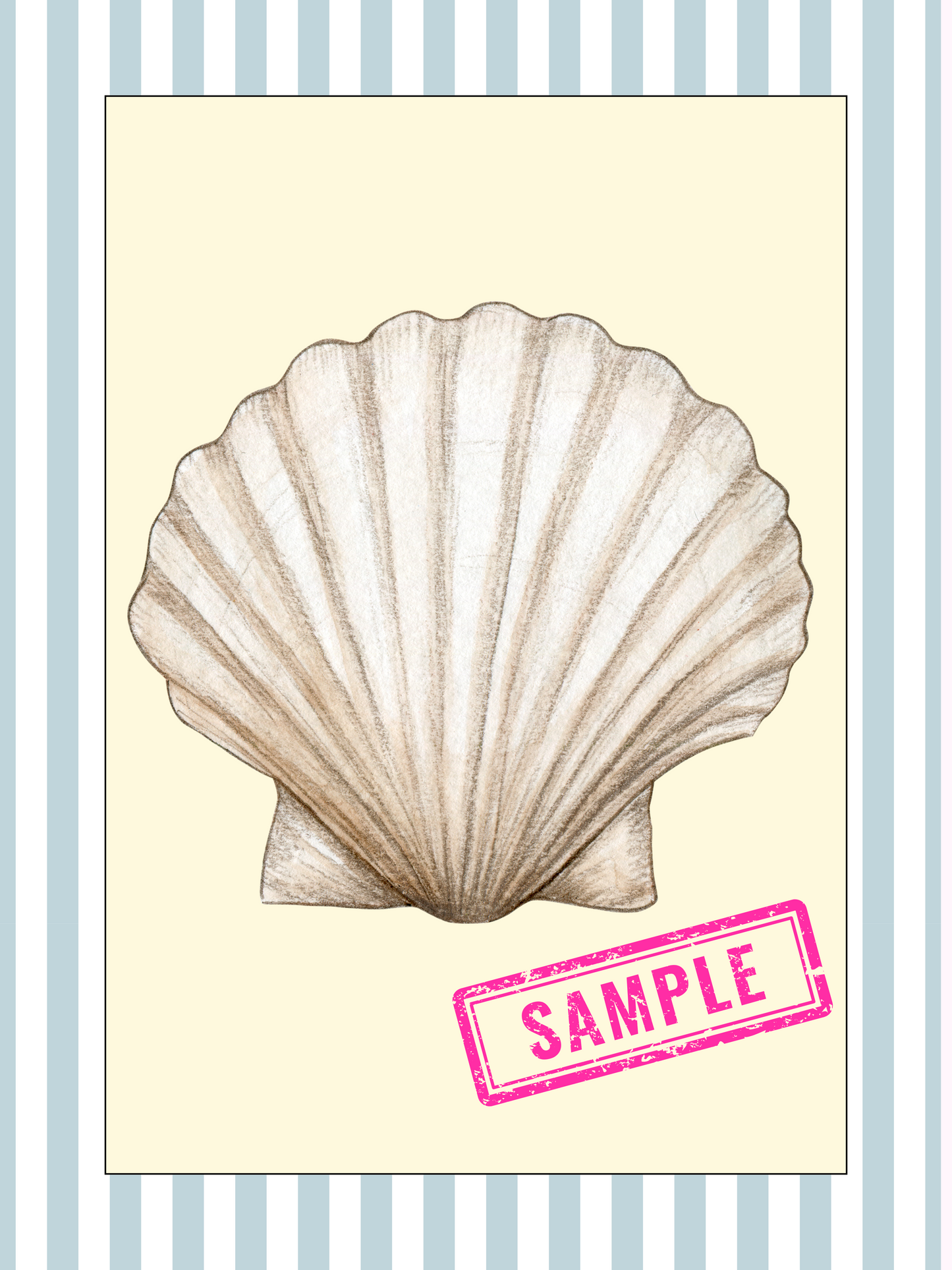 Coastal Shell Print