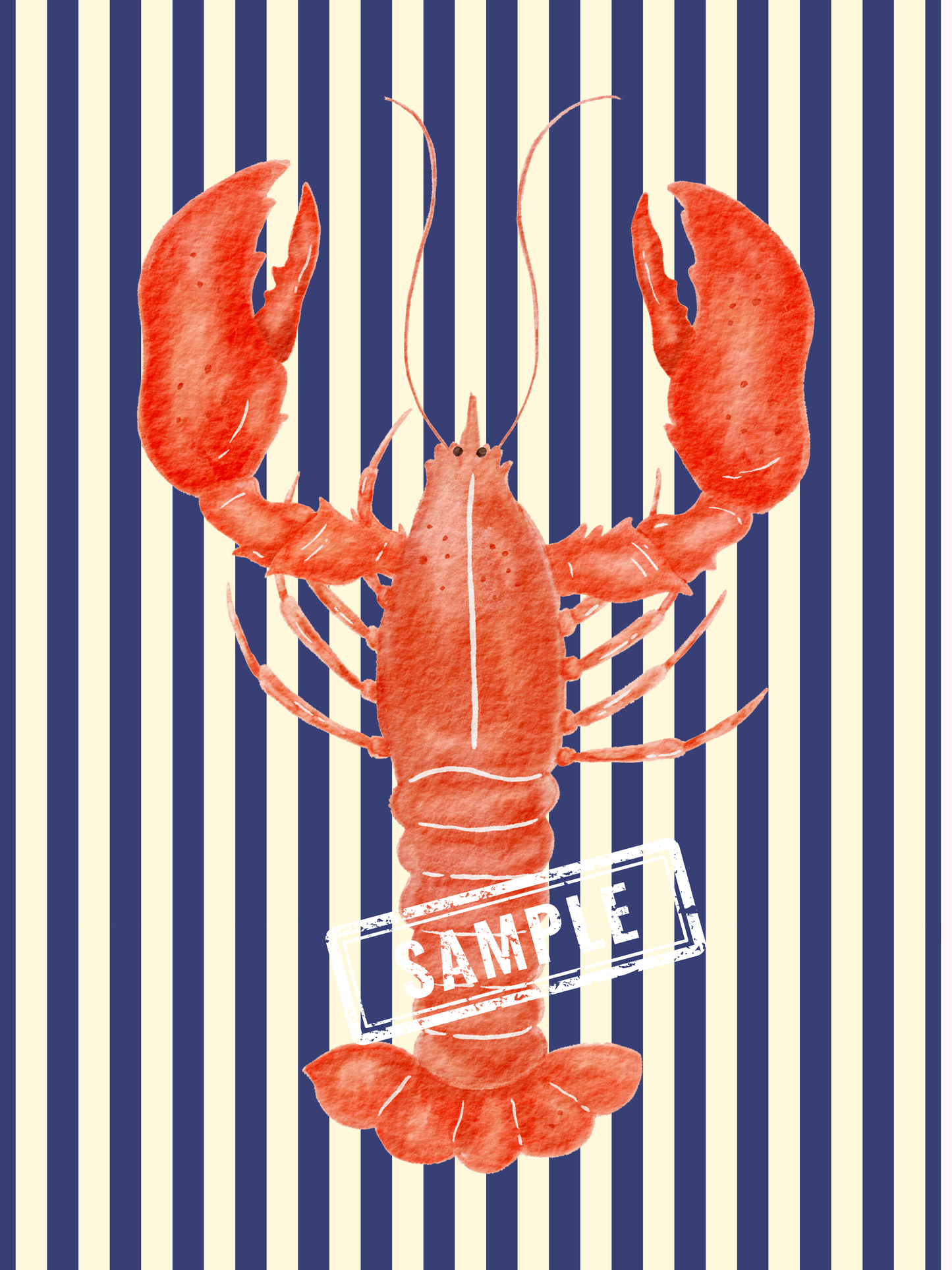 Nautical Lobster Wall Art