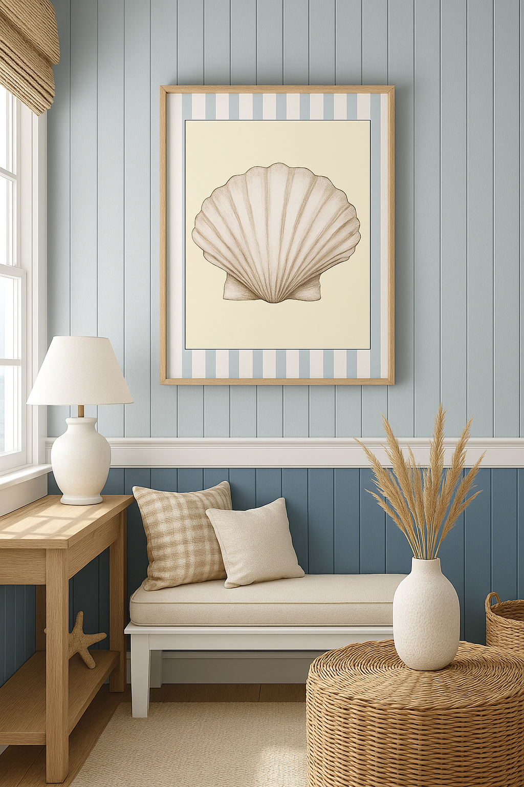Coastal Shell Print
