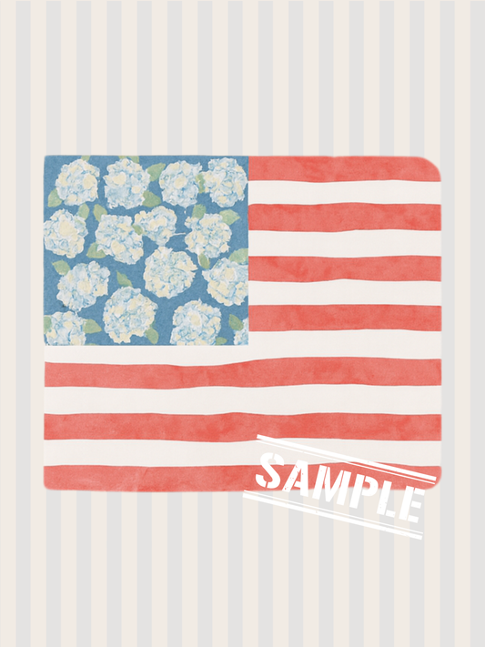 Hydrangea American Flag