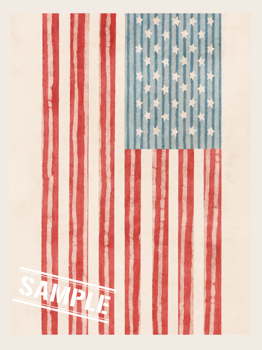 Streamer American Flag Digital Download